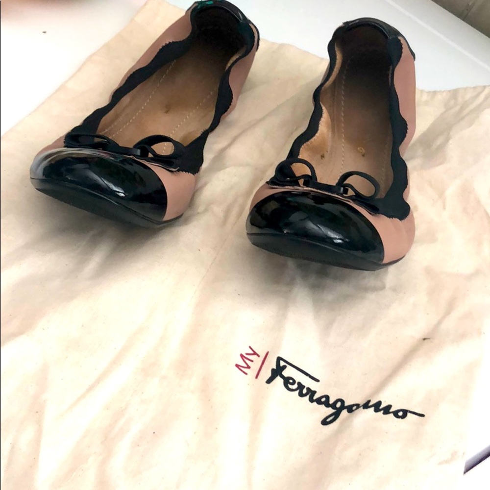 Ferragamo ballet flats